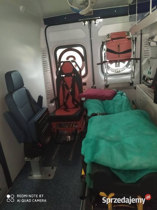 Ambulans karetka Fiat DUCATO stan światła LED Kielce