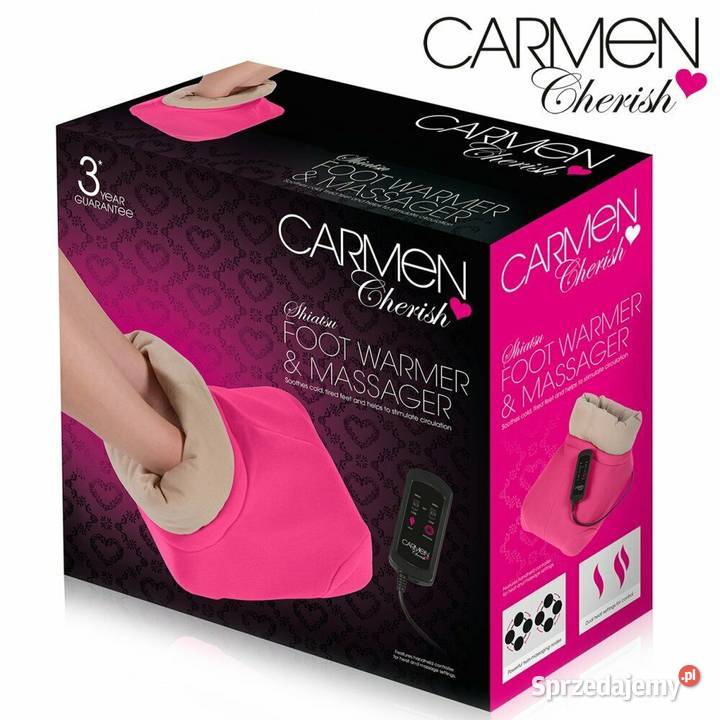 CARMEN C84004 SHIATSU FOOT WARMER MASSAGER Sprzęt i urządzenia do masażu Warszawa