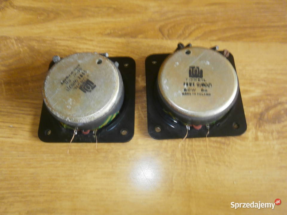 Głośniki TONSIL GDWK 9801 8ohm sprawne 2NOWE Łódź