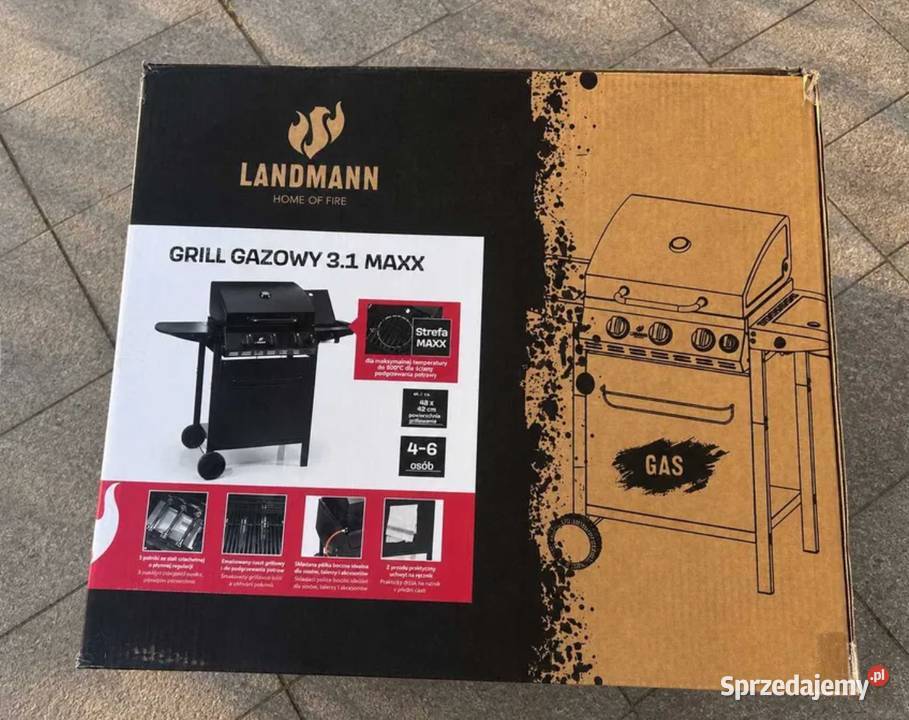 Grill gazowy Landman 31 NOWY Gwarancja