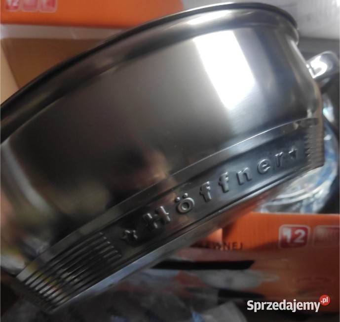 Garnki Komplet garnków 12 el Hoffner grubsze dna łódzkie Łódź