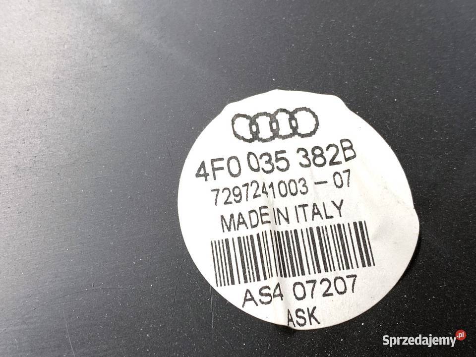 GŁOŚNIK DRZWI PRZÓD PRAWY AUDI A6 C6 4F0035382B