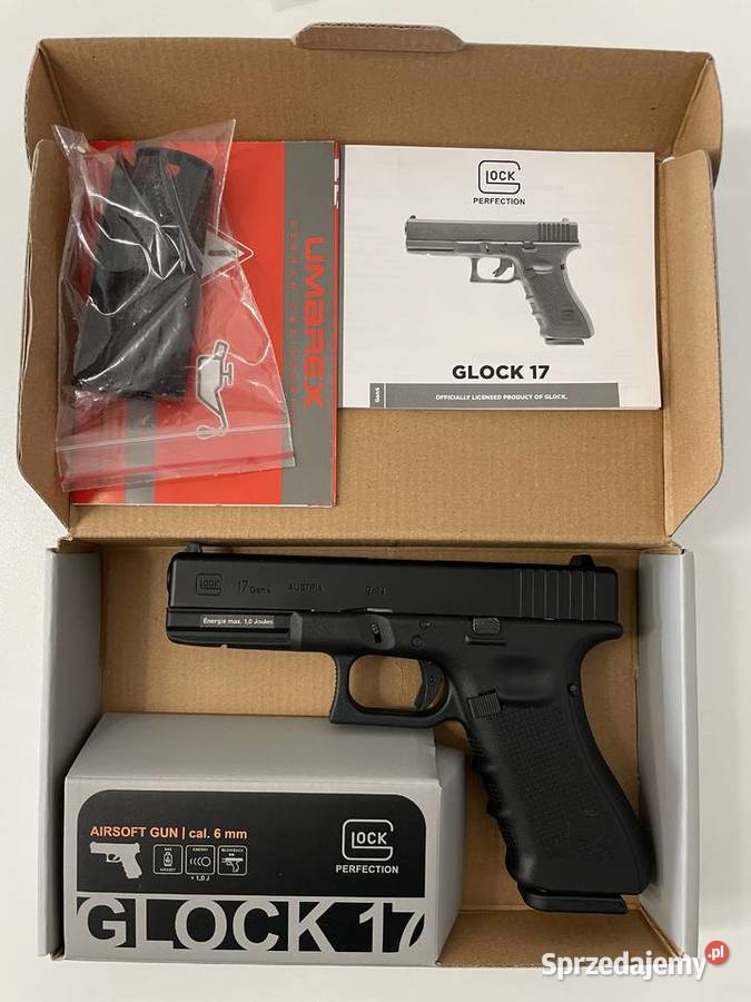 GLOCK 17 ASG 6 mm Blowback replika Poznań