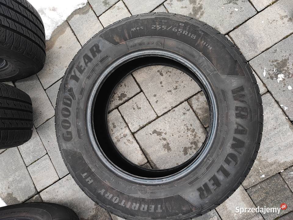 Opony letnie 255 65 18 nośność 111H Goodyear Tarnów sprzedam