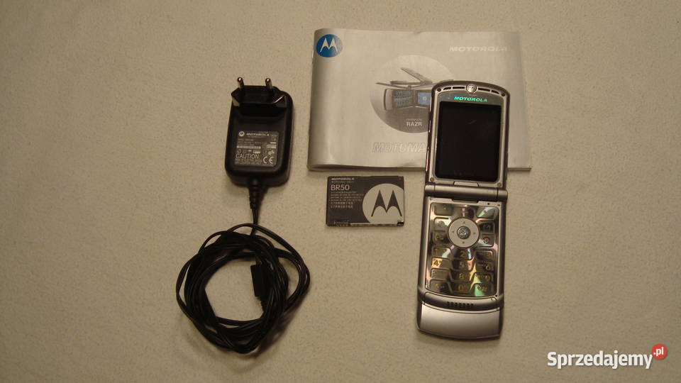 Telefon komórkowy Motorola V3 4 MB srebrny Warszawa