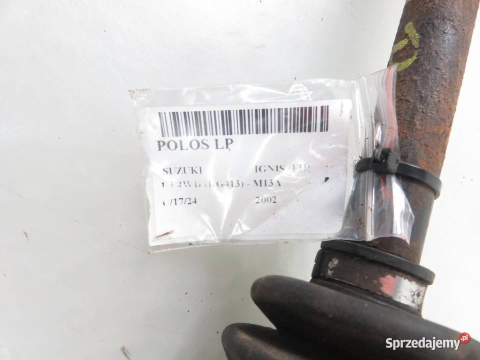 PÓŁOŚ LEWA PRZEDNIA SUZUKI IGNIS FH 13 4WD osobowe sprzedam