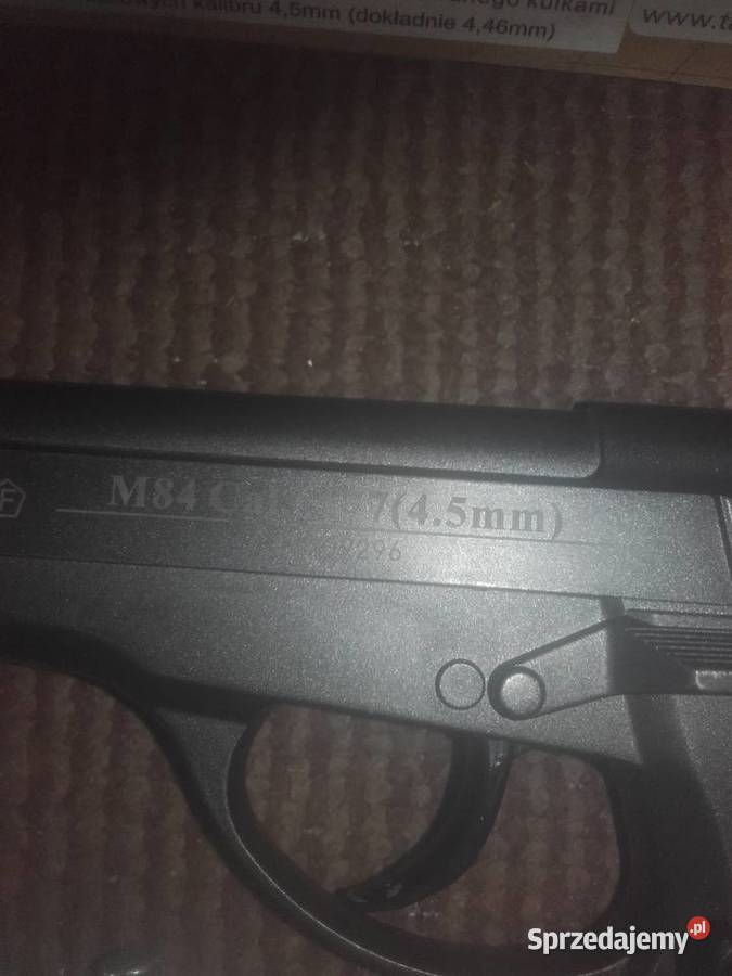 pistolet wiatrówka co2