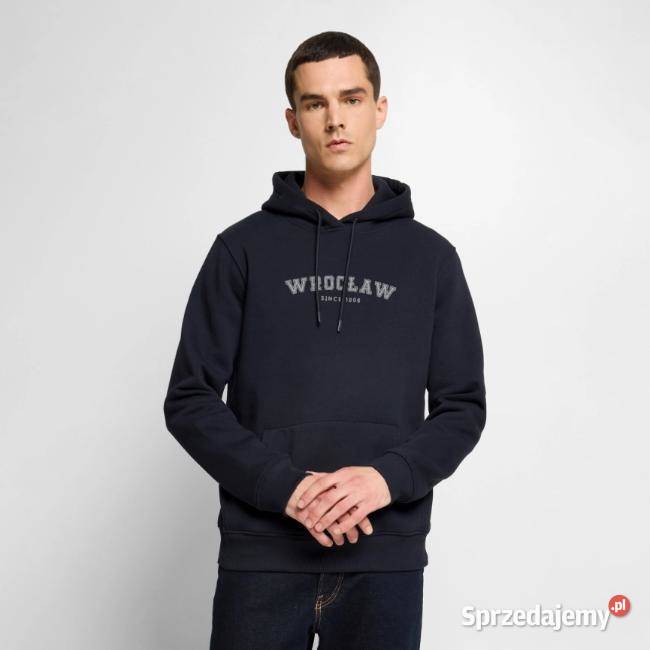 Ekologiczna męska bluza z kapturem Premium Odzież codzienna Kraków