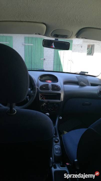 Peugeot 206 uszkodzony lakier metallic Zabrze