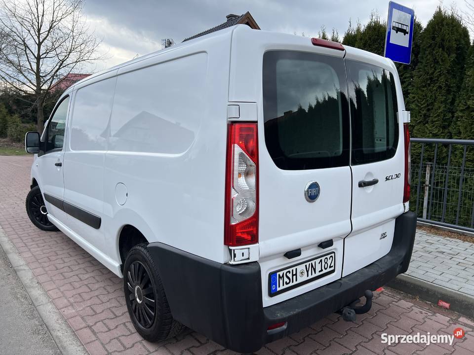 Fiat Scudo Jumpy 20diesel długa paka 133 133000km Elbląg sprzedam