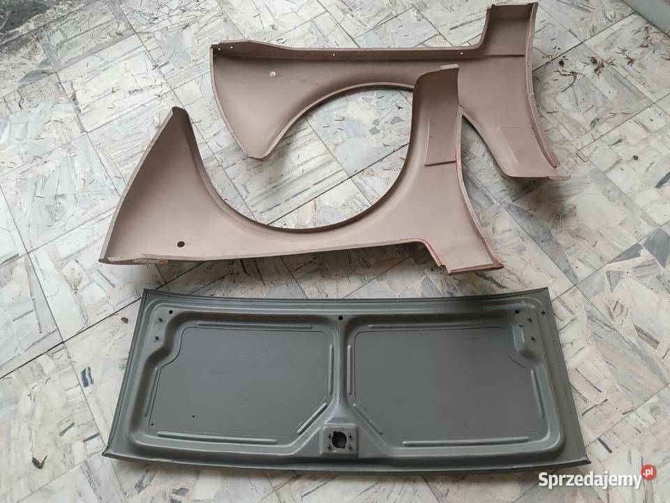 Błotniki przednie tylna klapa Fiat 127 mk1
