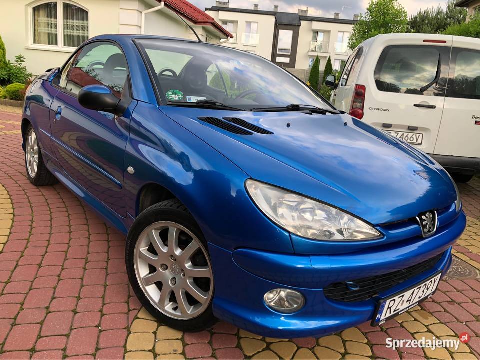 Peugeot 206 CC 20 16v Idealny Stan 206 CC Motoryzacja Rzeszów sprzedam