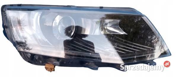 LAMPA PRAWY PRZÓD EUROPA XENON SKODA OCTAVIA III Lampy przednie Nowy Tomyśl