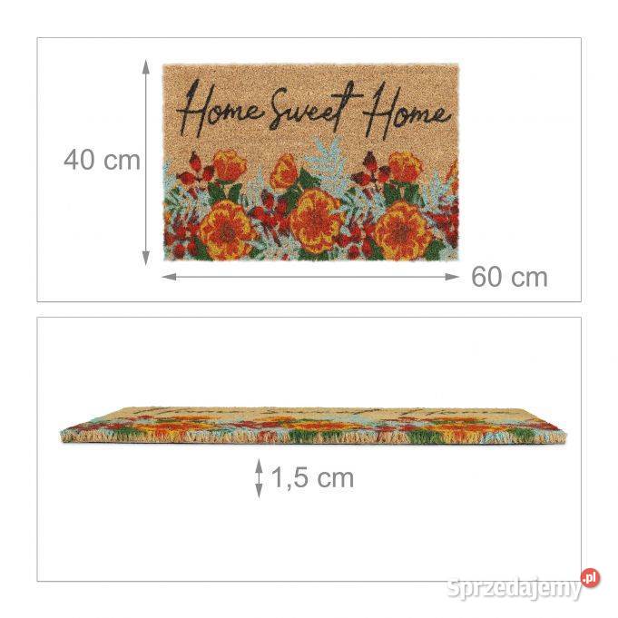 Wycieraczka kokosowa Home Sweet Home Wycieraczki