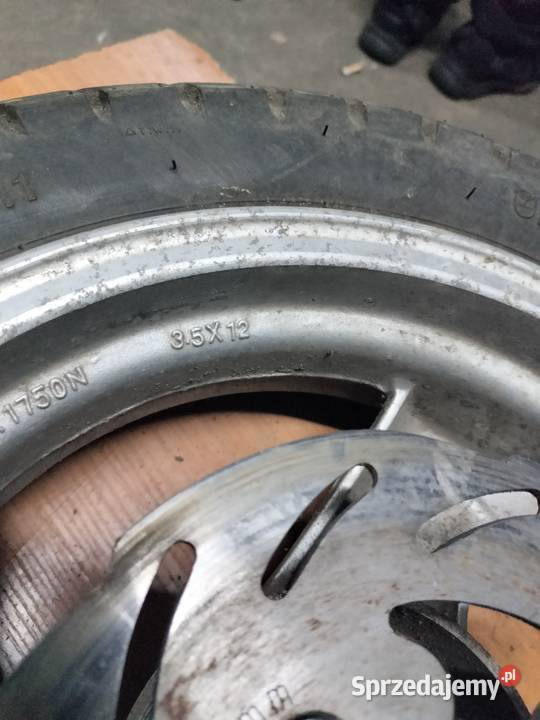 Przednie koło 35x12 12 skuter łódzkie