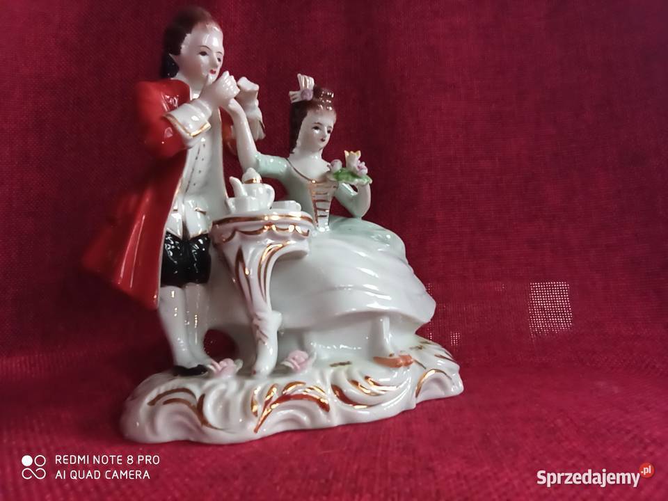Figurka porcelanowa Pary Całuję Rączki