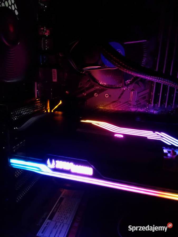 Komputer stacjonarny z RTX 3080 16GB RAM RGB Pozostałe Izdebnik