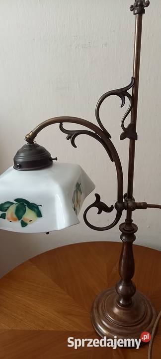 Mosiężna lampa z ruchomym ramieniem dostawa Skierniewice