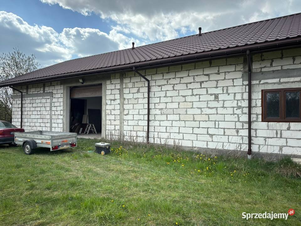 Dom i budynek usługowy 200 m2 działka 4 335 m Osipy-Wydziory Pierwsze