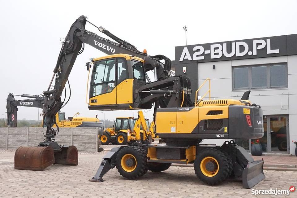 VOLVO EW210D koparka przeładunkowa wielkopolskie Tuliszków