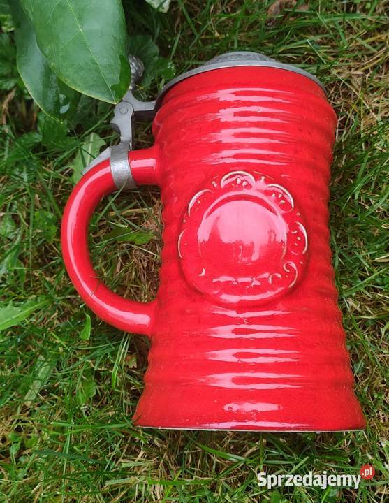 Kolekcjonerski ceramiczny kufel do piwa lubelskie Lublin