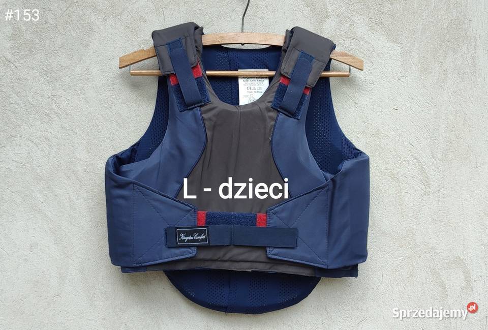 Kamizelka ochronna bezpieczeństwa jeździecka L Jasień sprzedam