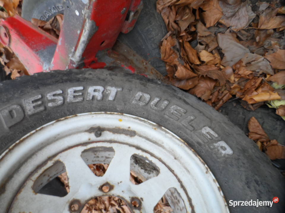 nissan patrol 6x1397 bridgestone desert dueler Legnica sprzedam
