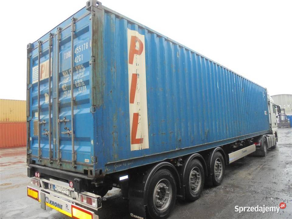 Kontenery morskie 40DV cargo worthy łódzkie Łódź