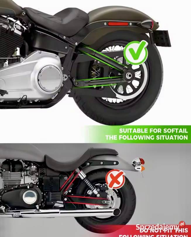 Sakwa na wachacz Harley Softail Wieluń