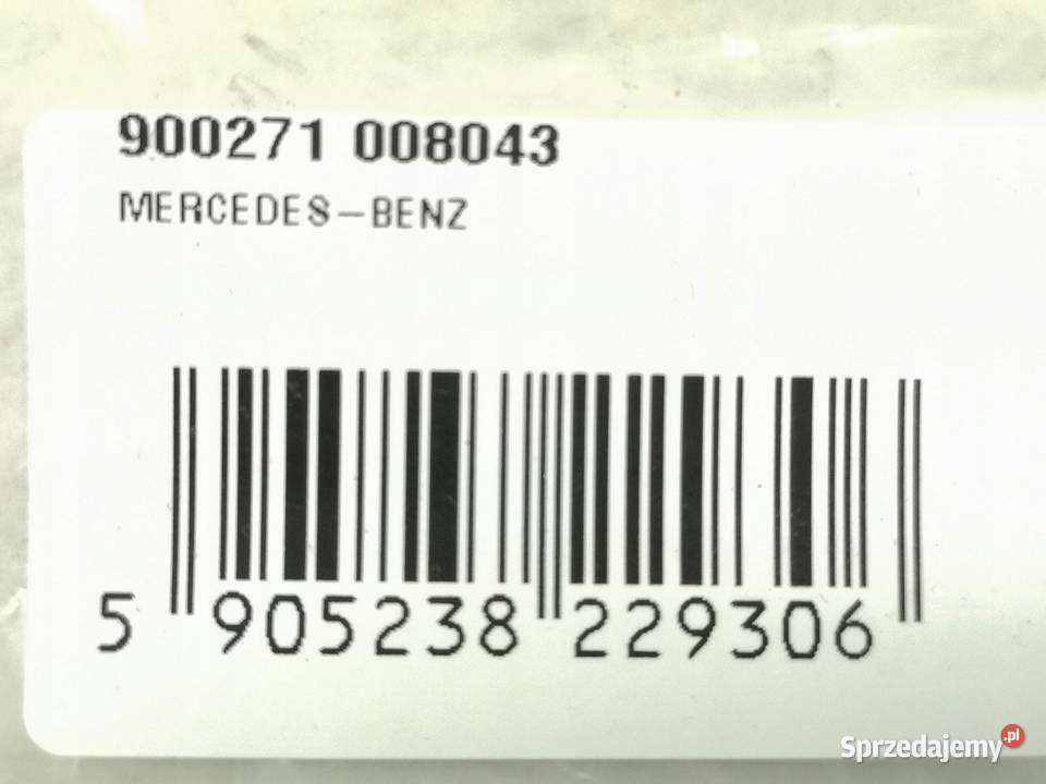 WĄŻ ODPROWADZAJĄCY WODĘ MERCEDESBENZ MKLASA NOWY