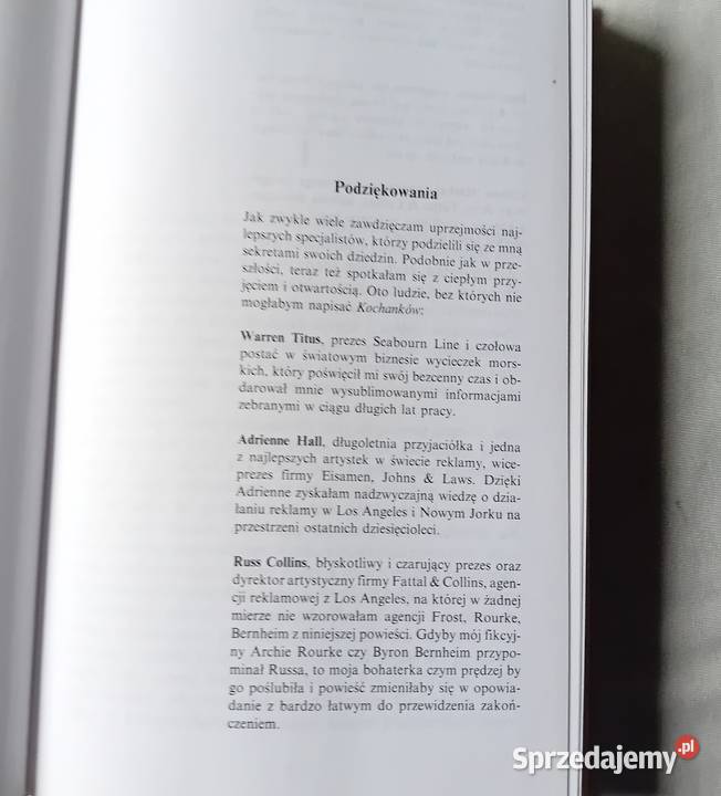 Judith Krantz Kochankowie Świat Książki 1995 r wielkopolskie Koźminek