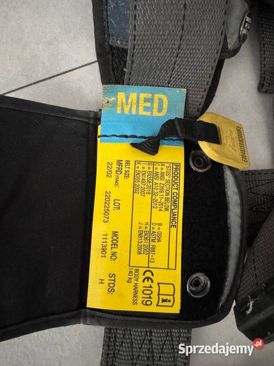 Szelki bezpieczeństwa 3M DBISALA ExoFit XE50 Starogard Gdański