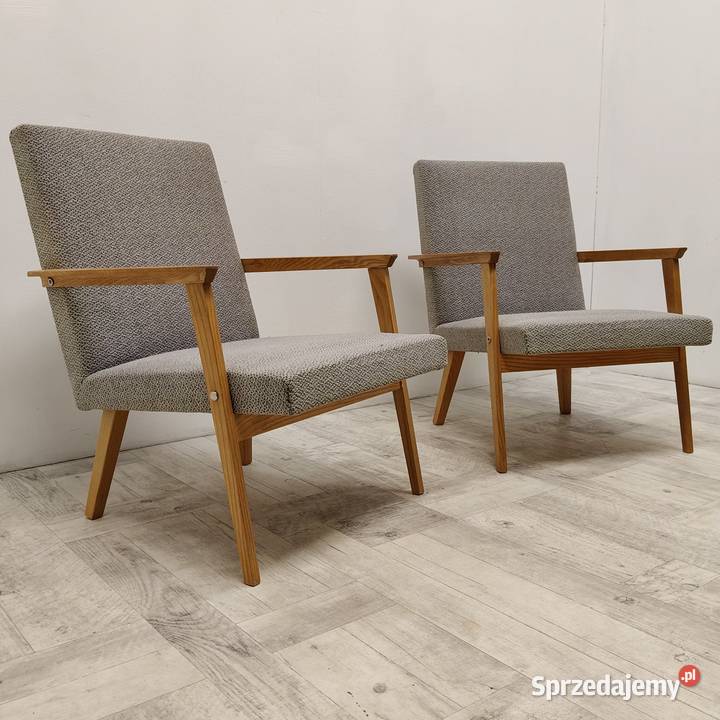 fotele PRL design vintage lata 70te Radomsko