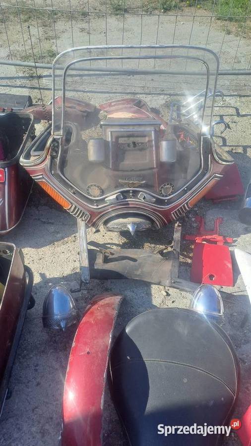 Honda Goldwing GL1200 z wózkiem bocznym 2 sztuki Żary