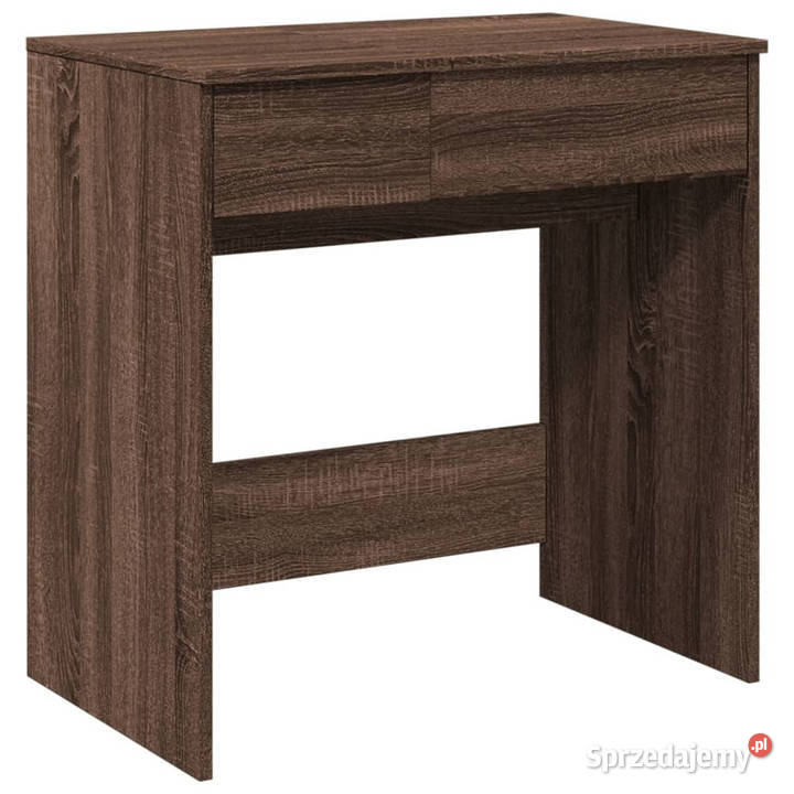 Toaletka z lustrem brązowy dąb 73x465x120 Meble Warszawa