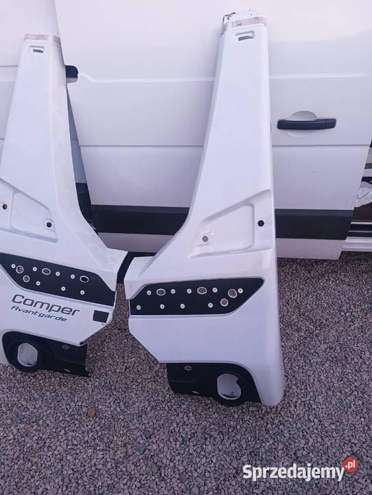 Dethleffs narożnik tył przyczepa kempingowa Odrowążek