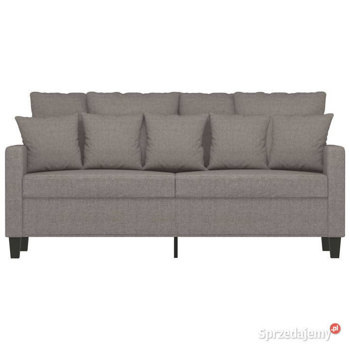 Sofa 2osobowa kolor taupe 140 tapicerowana mazowieckie Warszawa