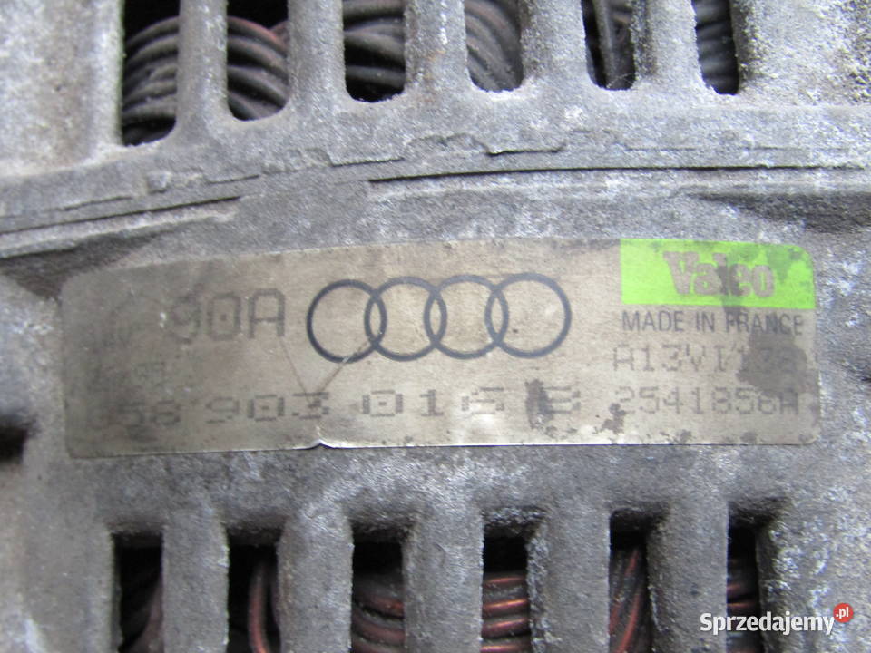 ALTERNATOR VOLKSWAGEN PASSAT B5AUDI A4 B5 16 Układ elektryczny silnika łódzkie Mysłaków