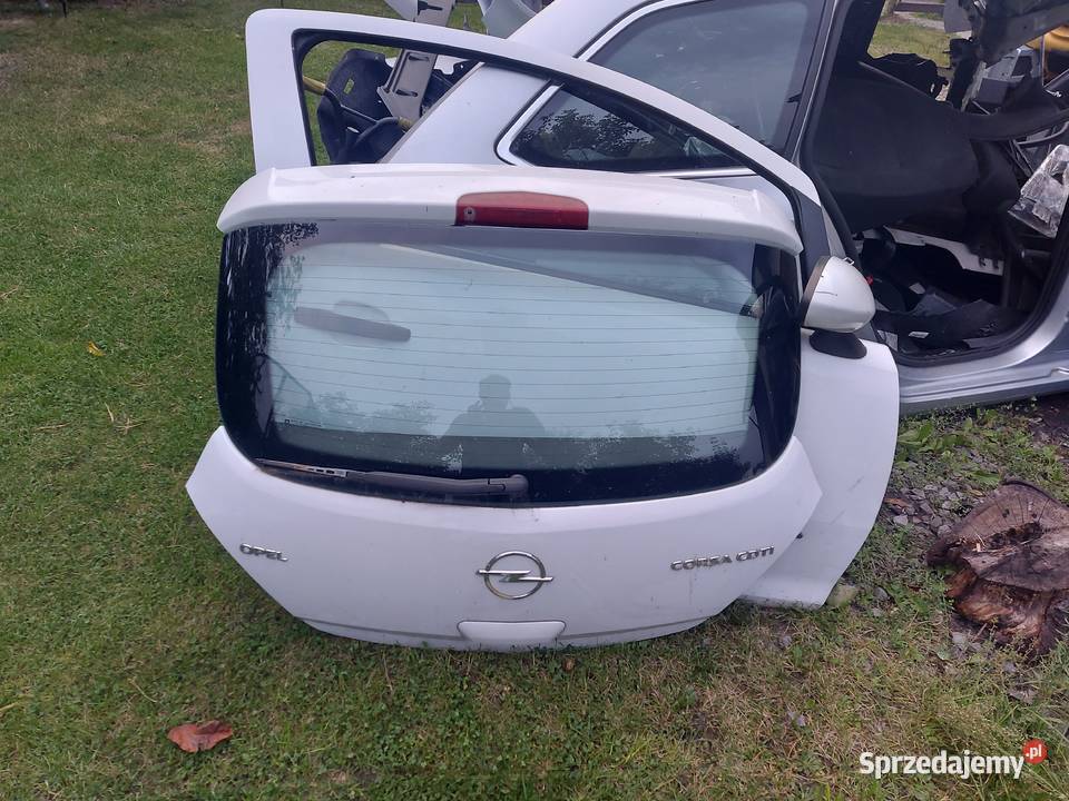 Klapa bagażnika tylna tył KOMPLETNA Opel Corsa D Tychy sprzedam