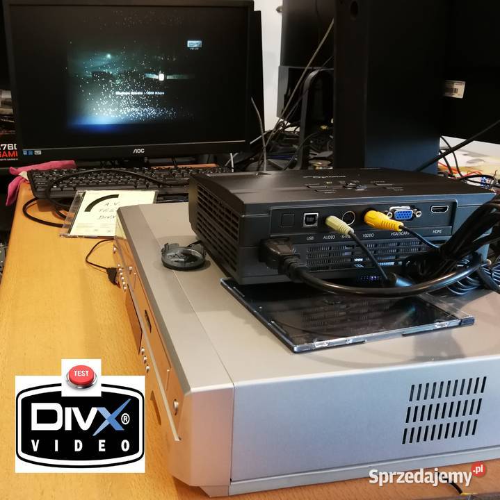 Optoma EX7155e przenośny projektor rzutnik kino Szczecin