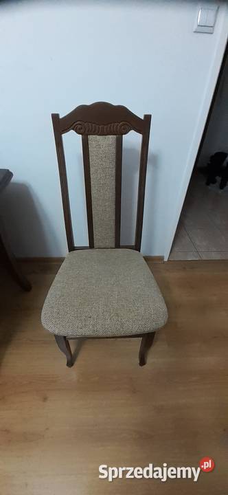 Sprzedam stół z krzesłami 90cm Busko-Zdrój sprzedam