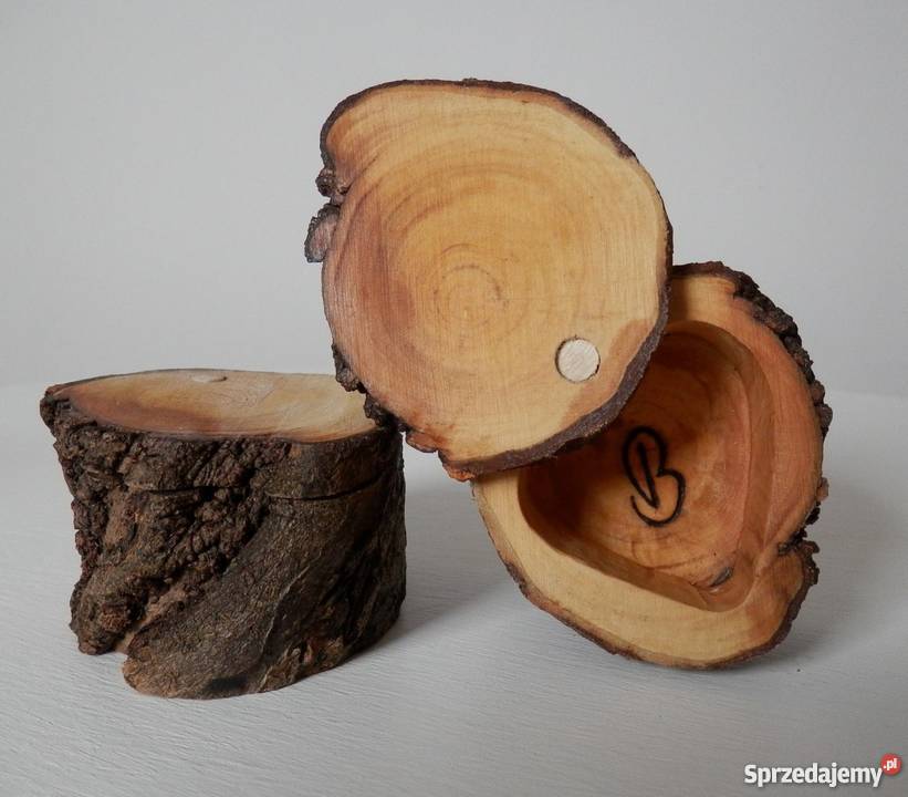 Okolicznościowe pudełeczka drewniane ręcznie