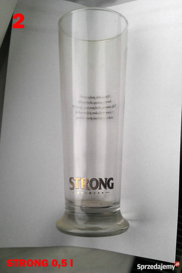 Szklanka piwo Krosno sprzedam