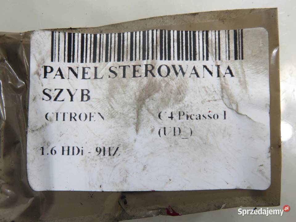 PANEL SZYB CITROEN C4 Picasso I UD 96639383ZD