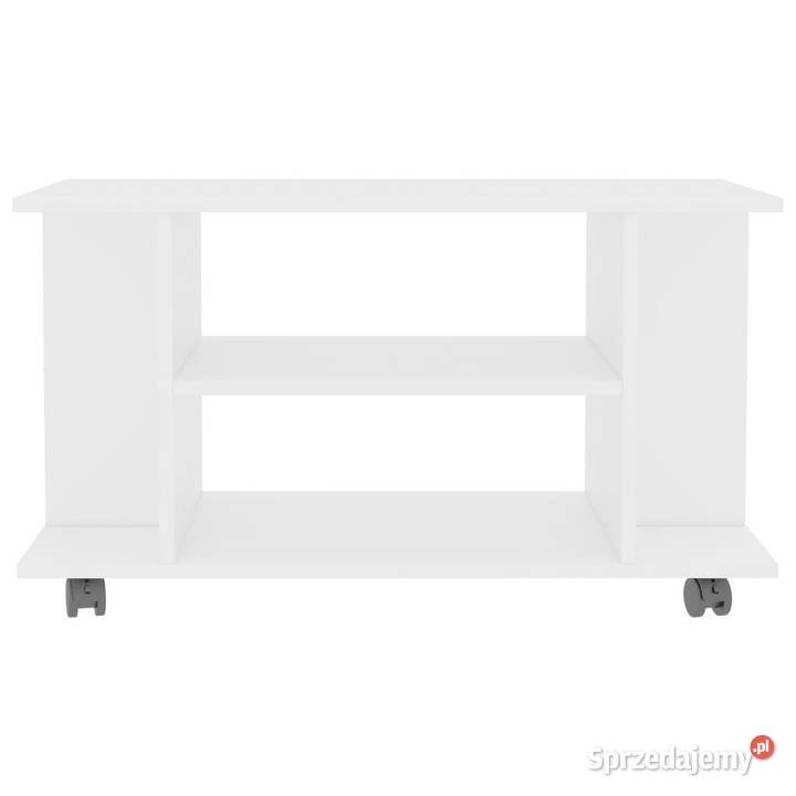 Szafka pod TV biała 80x40x45 materiał RTV Warszawa