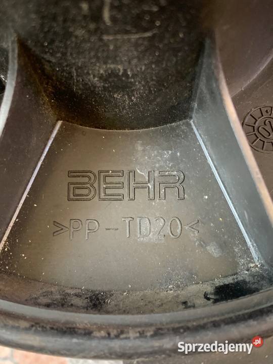 Wentylator BEHR 55767 Peugeot 206 ogrzewanie Margonin