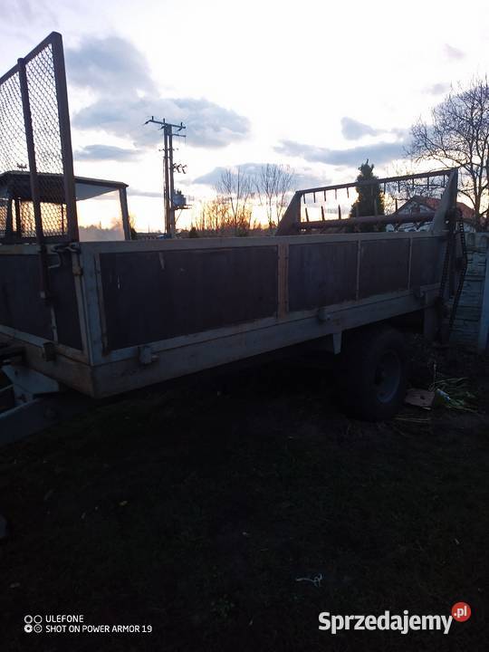 Rozrzutnik obornika jednoosiowy nieuszkodzony łódzkie Kiełczygłówek