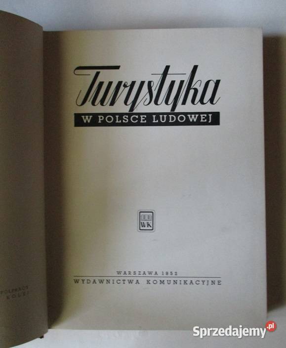 Turystyka w Polsce Ludowej PRL krajobraz sprzedam
