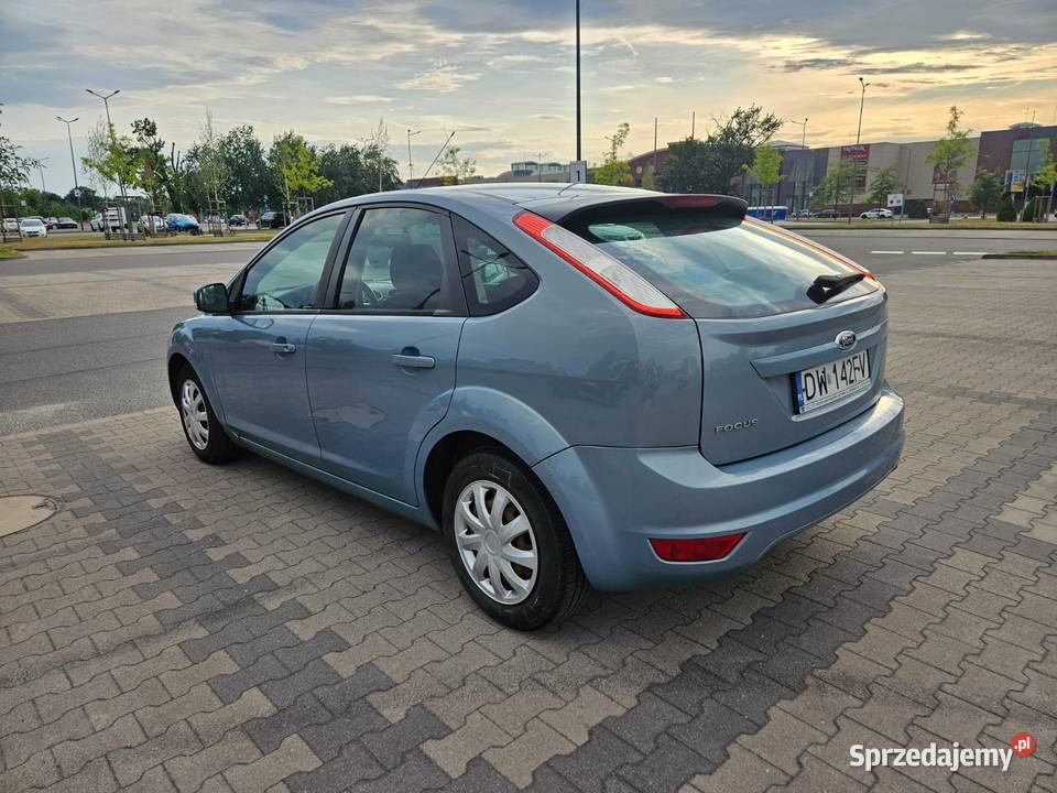 Ford Focus MK2 bezwypadkowy salon nowe sprzęgło niebieski Wrocław