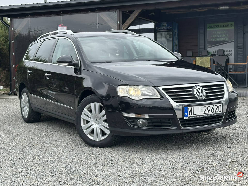 Volkswagen Passat B6 20052010 czarny Lipsko